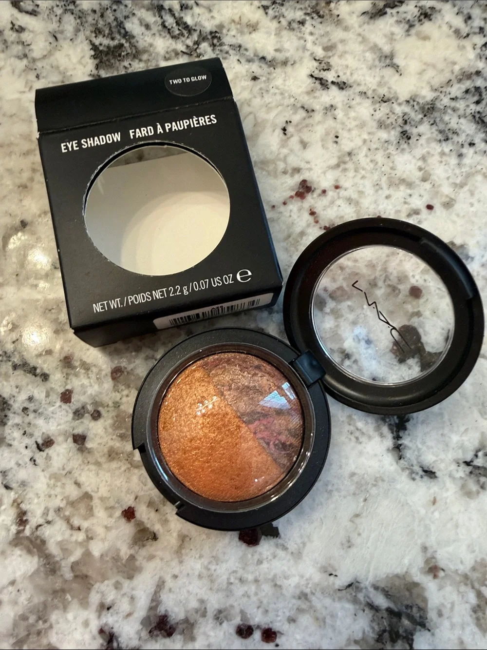 MAC Cosmetics mineralize duo eyeshadow Two To Glow electroflash collection NEW